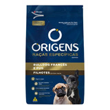 Ração Origens Cães Filhotes Buldog Frances E Pug 10,1kg Prem