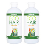 Eco Hair Kit X2 Shampoo Anticaída Fortalecedor Gde Local 3c