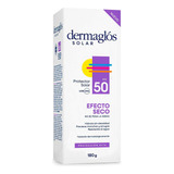 Protector Solar Dermaglós Fps 50 Crema Efecto Seco 180g