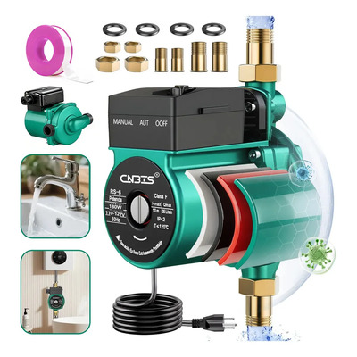Bomba Presurizadora Automática CNBTS de 1\u002F3 HP para Tinaco y Hogar Silenciosa | Envío gratis