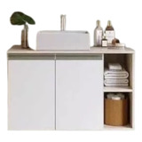 Vanitory Moderno Mueble Para Baño Organizador Vm-004-b