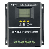 Controlador De Carga Solar 80a Mppt/pwm 12v/24v/36v/48v Auto