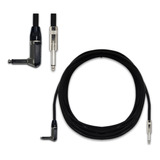 Cable Bafle Plug A Plug Codo 2mts 2x1mm P/ Parlante Potencia