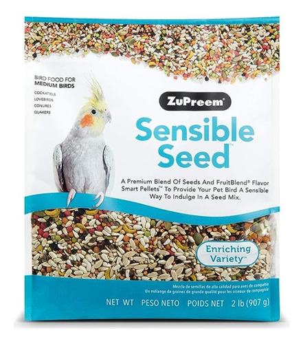 Zupreem Alimento Sensible Seed Ninfa Mediano