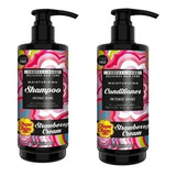 Kit Shampoo Y Acondicionador Chupachups Strawberry Cream