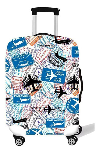 Funda Para Valijas Mira Como Viajo Aeropostale Azul