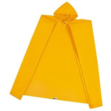 Impermeable Tipo Poncho Capa Para Lluvia Unitalla Amarillo