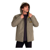 Chaqueta Hombre Heavyweight Insulated Hooded Verde Cat
