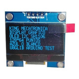 Display Oled I2c Pantalla 1.3 128x64 Arduino Blanco O Azul 