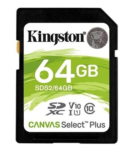 Memoria Kingston 64 Gb Sd Canvas Sdxc Select Plus 100r C10