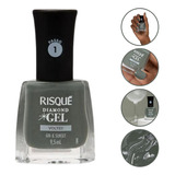 Esmalte Diamond Gel Cremoso Gin Sunset Risque 9,5ml