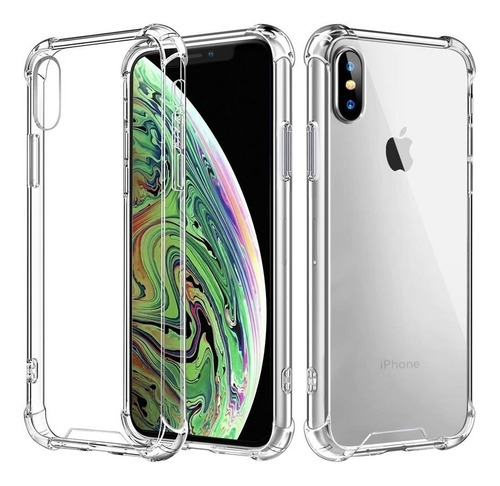 Funda Case Tpu Reforzada Antigolpes Compatible iPhone X Xs