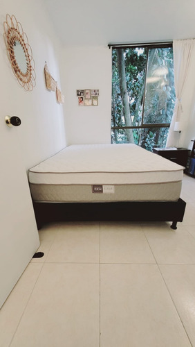 Combo Base Cama Y Colchon Rem Altus Doble 140