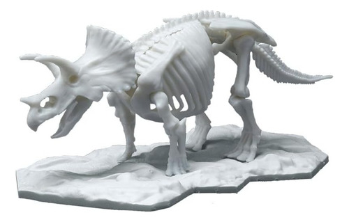 Bandai Model Kit Dinosaur Limex Skeleton Triceratops