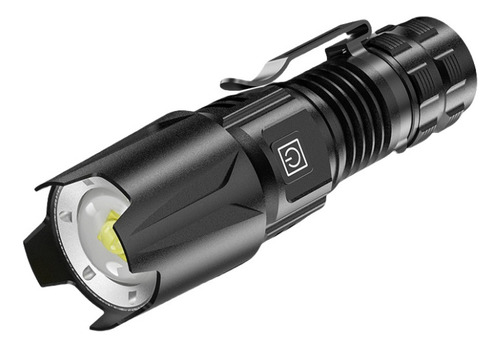 G Linterna Táctica Xhp50 Con Zoom Recargable Por Usb, Luz