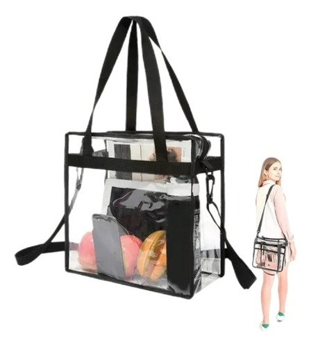 Bolsa De Mano Transparente De Hombro Para Mujer Crossbody