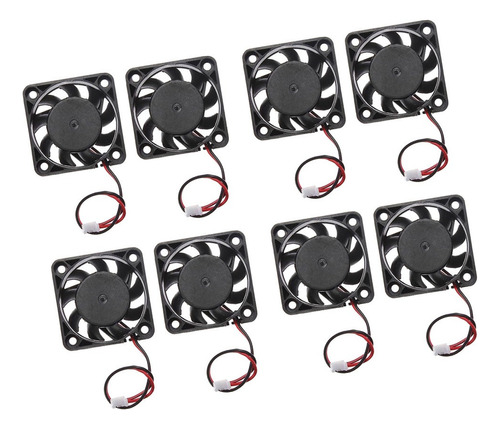 8 Piezas 12v Sin Escobillas 2pin 40mm Mini 4cm Ventilador