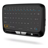 Teclado Sem Fio H18 Touchpad De Controle Remoto Completo De