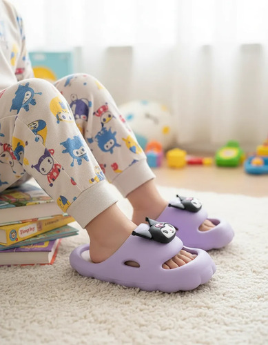 Sandalias Hello Kitty Sanrio Antiderrapantes Kawaii Chanclas