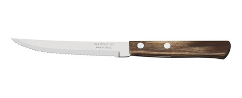 Cuchillo Para Asado Polywood Tramontina Roble 5 PuLG X1 Uni