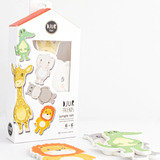 Animales Set Jungla Para Bañera Goma Eva Djur Kids