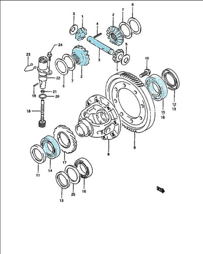 Sensor Velocidad Grand Vitara 34910-65d00 Foto 5