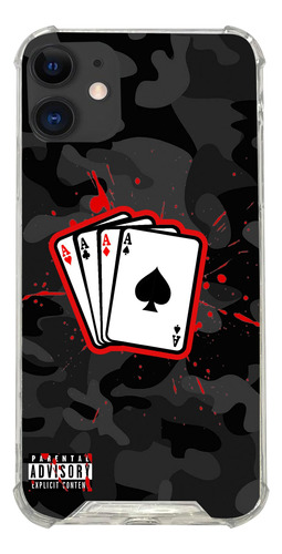 Funda Belica Poker Y Cartas Para iPhone, Encapsulada