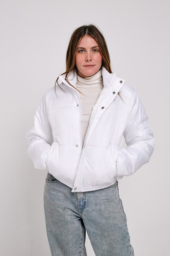 Campera  De Mujer Corta Abrigada Inflada Puffer Wainfi 