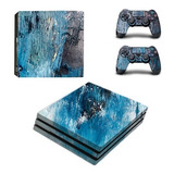 Ps4 Pro Skins Personalizadas Consola + 4 Skin Controles.