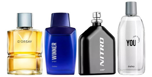 Set X 4 Perfume Dorsay+winner - mL a $192900