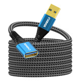 Cable De Extensión Usb 3.0 De 6.6 Pies Tipo A, Macho A Hembr