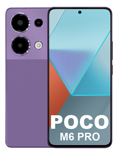 Smartphone Xiaomi Poco M6 Pro Dual Sim De 512gb / 12gb Ram D