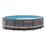 Pileta Estructural Intex Ultra Frame 427x107 Con Bomba + Acc