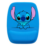 Mouse Pad Ergonomico Stitch Azul Sorriso Personalizado 