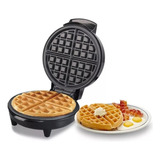 Maquina Para Hacer Waffles Redonda Acero Inoxidable R.519