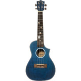 Ukulele Bamboo Concierto Con Funda Bu-23-blossom-bl Msi