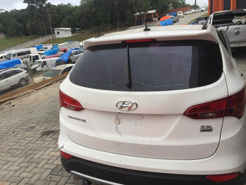 Tampa Traseira Com Vigia Hyundai Santa Fé 3.3 2014