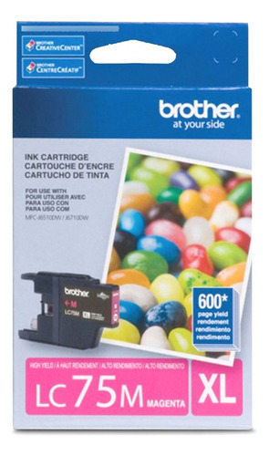  Tintas Brother Lc75 Xl Colores Mag - Amar - Cyan Originales