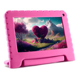 Tablet 7  64gb 4gb Ram Kid Pad Rosa Nb411 Multilaser