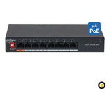 Switch Poe Dahua 4 Poe + 4 No Poe 10/100 Pfs3008-8et-60-v2