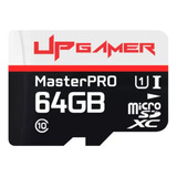 Cartao Microsd 64gb Up Gamer Scxc U1 C10 80mb