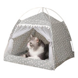 Casinha Luxo Cama Tenda Para Pet Cão E Gato Dobravel Viagem