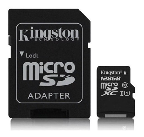 Tarjeta De Memoria Micro Sd C10 De 128 Gb De Kingston