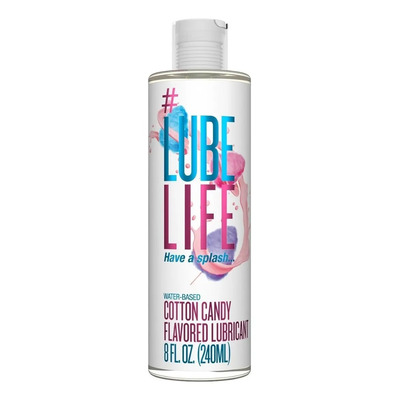 Lube Life Lubricante Vaginal \u002Fanal A Base De Agua 240ml Con Sabor A Caramelo De Algodón | Meses sin interés