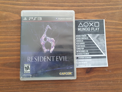 Resident Evil 6 Ps3 Fisico Usado