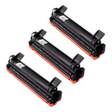 Kit 3x Toner Tn1060 P/ Brother Hl-1212 Hl1212 1212w Hl1212w