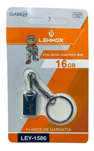 Pendrive Chaveiro Mini 16gb