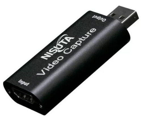 Capturadora De Video Usb Hdmi Nisuta Camaras Reflex Video