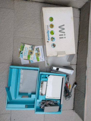 Consola Wii Super Completa En Caja