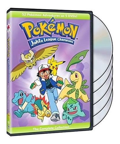 Dvd Pokémon: Johto League Champions Completa
